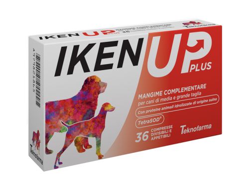 Iken Up Plus mangime complementare a base di aminoacidi per cani di taglia  media e grande