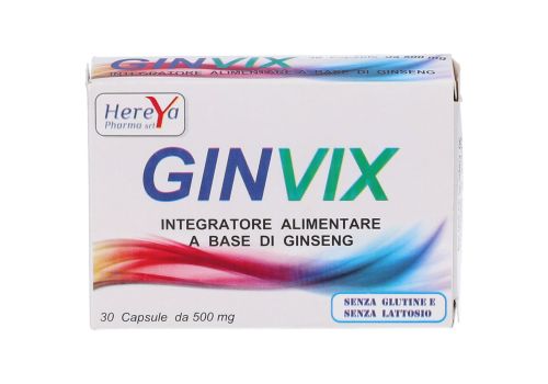 Ginvix integratore energizzante 30 capsule