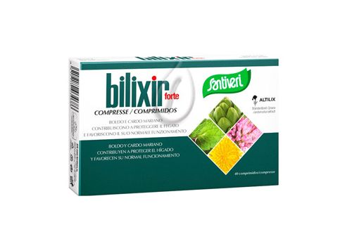 Bilixir Forte intregratore per il fegato e la funzione digestiva 40 compresse