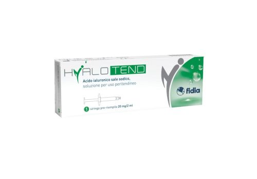 Hyalotend soluzione per uso peritendineo 3 siringhe pre-riempite 20mg/2ml