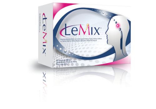 LeMix integratore per l'emicrania 20 capsule + 20 compresse