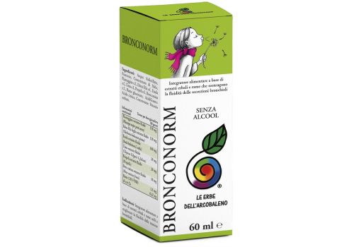 Bronconorm integratore per la fluidità delle secrezioni bronchiali gocce orali 60ml