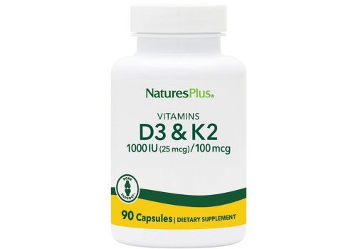 Vitamine D3 & K2 1000 UI integratore per il benessere delle ossa 90 capsule