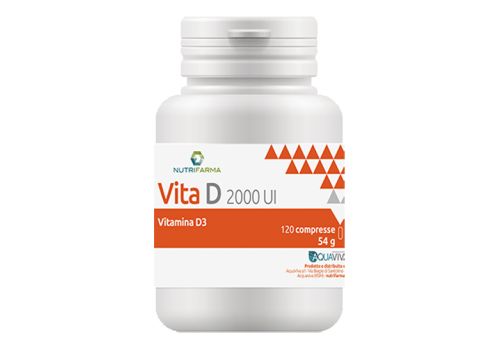 Vita D 2000 UI Vitamina D3 120 compresse