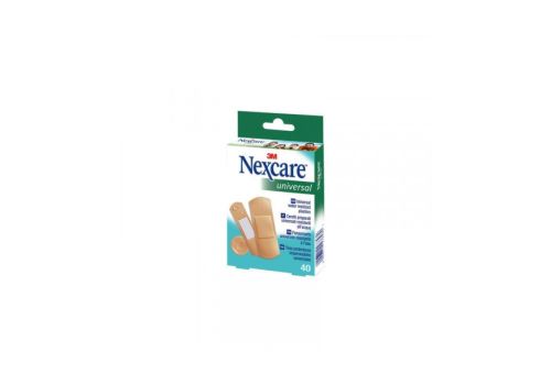 Nexcare cerotti universali assortiti 40 pezzi