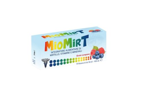 Miomirt integratore per il benessere della vista 10 flaconcini 10ml