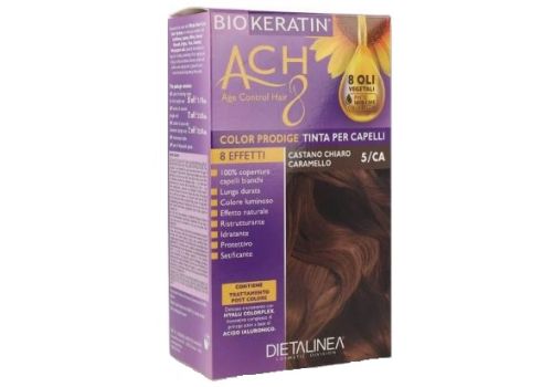 Biokeratin Ach 8 tinta per capelli 5/ca castano chiaro caramello