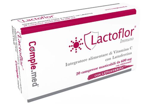 Lactoflor Immuno integratore per il sistema immunitario 20 compresse masticabili