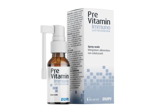 Previtamin Immuno lattoferrina spray per le difese immunitarie 30ml