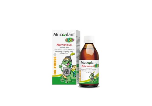 Dr.Theiss Mucoplant Kids Activ Immun integratore per le difese immunitarie soluzione orale 200ml