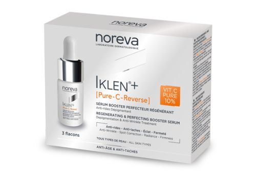 Noreva Iklen+ pure C reverse siero depigmentazione e antirughe 3 flaconi da 8ml