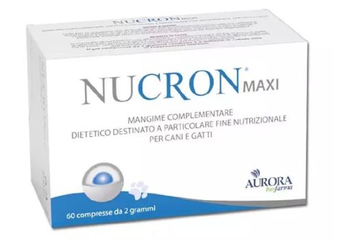 Nucron Maxi mangime complementare dietetico a particolare fine nutrizionale per cani e gatti 60 compresse