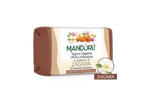 Mandorlì sapone vegetale all'olio di mandorla profumo di zagara 100 grammi