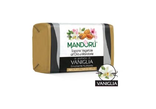 Mandorlì sapone vegetale all'olio di mandorla profumo di vaniglia 100 grammi