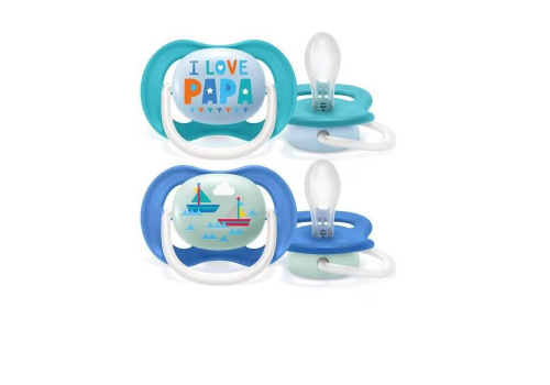 Avent Ultra Air succhietto papa-barca 6-18m 2 pezzi