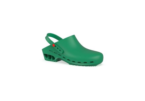 Secur strap green calzatura sanitaria unisex con cinturino colore verde taglia 38-39