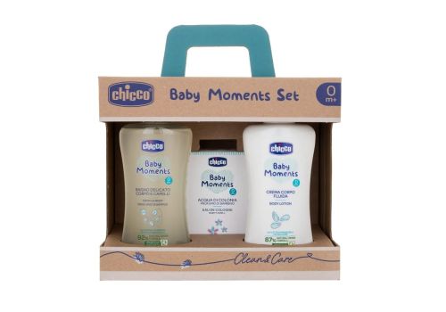 Chicco Natural Sensation set bagnoshampo 200ml + crema corpo 200ml + acqua di colonia 100ml