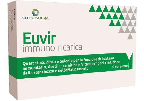 Euvir Immuno Ricarica integratore immunostimolante 20 compresse