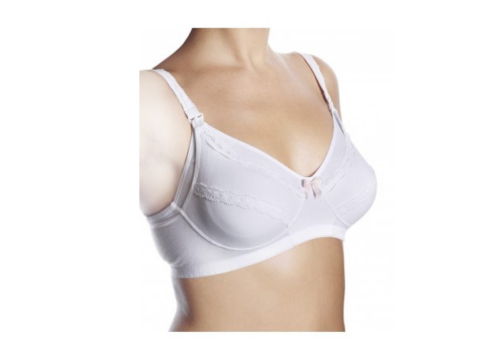 Mammy reggiseno per allattamento in cotone colore bianco taglia 4D