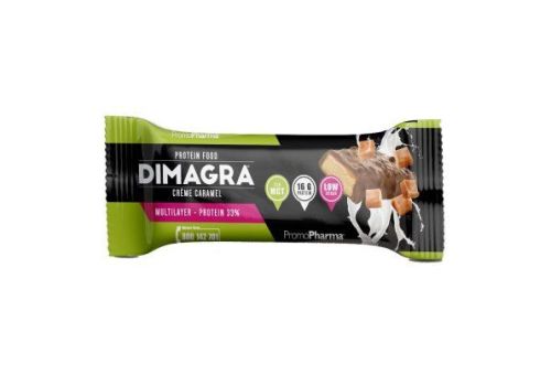 Dimagra barretta proteica 33% gusto cream caramel 50 grammi