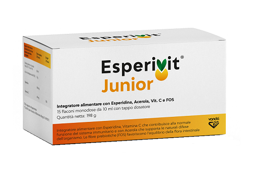 Esperivit Junior integratore per il sistema immunitario 15 flaconcini 10ml