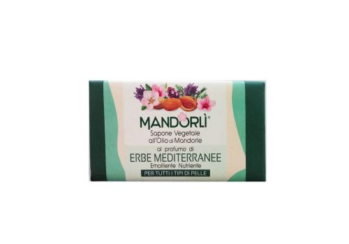 Mandorlì sapone vegetale al profumo di erbe mediterranee 100 grammi