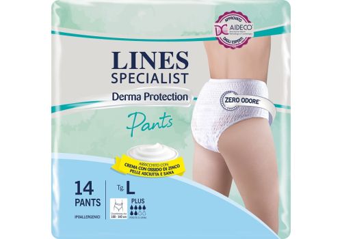 Lines Specialist Derma Protection Plus pants taglia l 14 pezzi