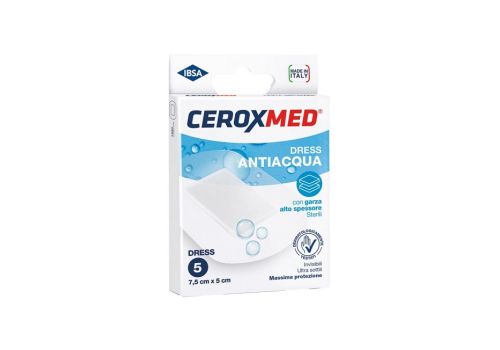 Ceroxmed cerotti antiacqua 7,5 x 5cm