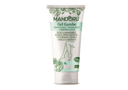 Mandorlì gel gambe defaticante, tonificante e rinfrescante 200ml