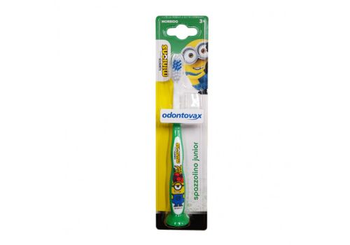 Odontovax spazzolino junior minions verde 1 pezzo