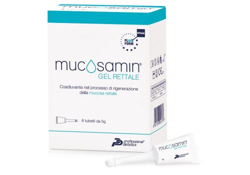 Mucosamin gel rettale per emorroidi 6 x 5 grammi 