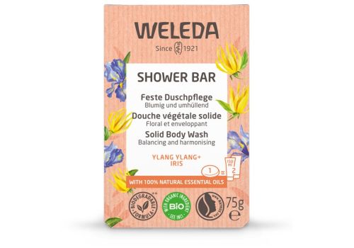 WELEDA BAGNO DOCCIA SOLIDO YLANG YLANG + IRIS 75G