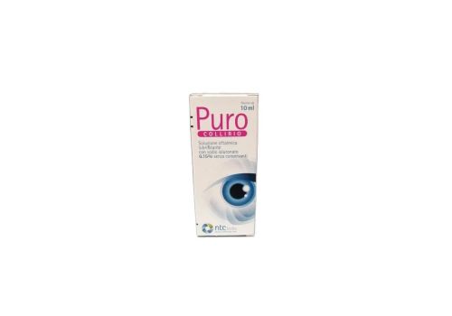 Puro Collirio gocce oculari lubrificanti 10ml