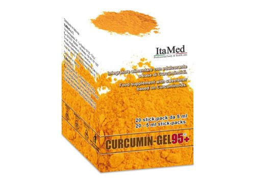 Curcumin-Gel 95+ integratore per il benessere articolare 20 stick-pack 5ml