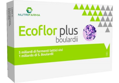 Ecoflor Plus Boulardii integratore di fermenti lattici 10 capsule