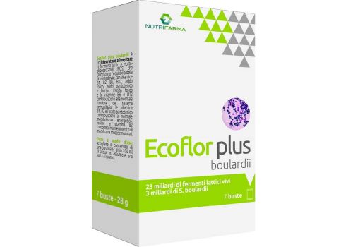 Ecoflor Plus Boulardii integratore per il benessere intestinale 7 bustine