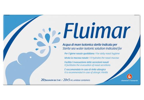 Fluimar soluzione fisiologica sterile 20 flaconcini 5ml