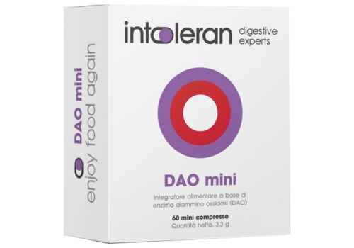 Intoleran Dao Mini integratore per il sistema digerente 60 compresse