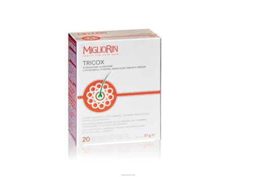 Migliorin Tricox integratore per il benessere dei capelli 40 capsule + 40 tavolette + 40 gellule