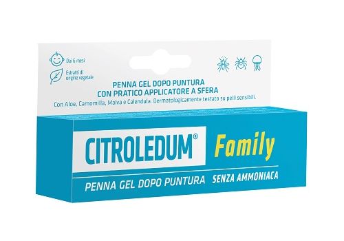 Citroledum Family penna gel dopopuntura senza ammoniaca 1 pezzo