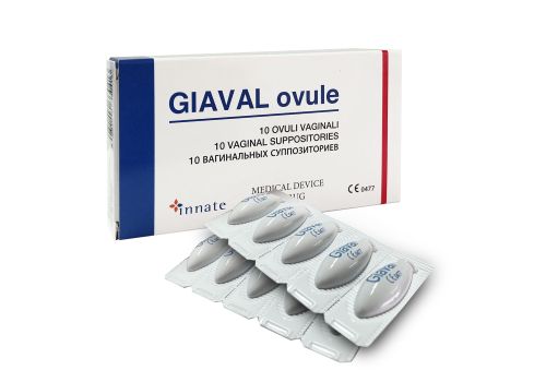 Giaval ovuli vaginali protettivi 10 pezzi