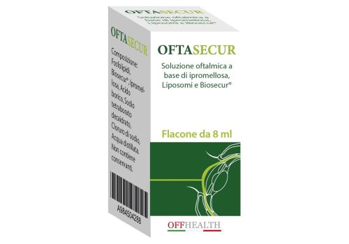 Oftasecur Biosecur collirio lubrificante 8ml