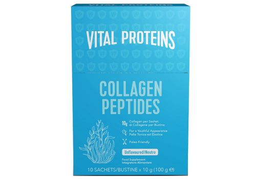 Vital Proteins Collagene Peptides integratore di collagene 10 bustine 