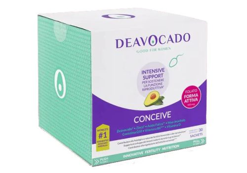 Deavocado Conceive integratore ad azione tonica 30 bustine