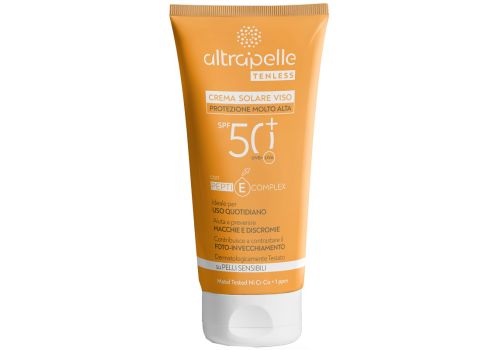 Altrapelle Tenless crema solare viso spf50+ pelli sensibili 50ml