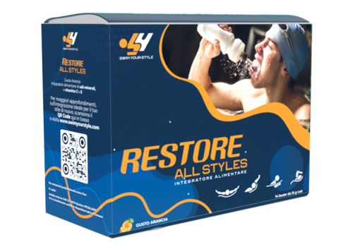 Restore all styles integratore sali minerali e vitamine 14 bustine