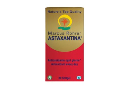 Marcus Rohrer Astaxantin integratore ad azione antiossidante 30 softgel