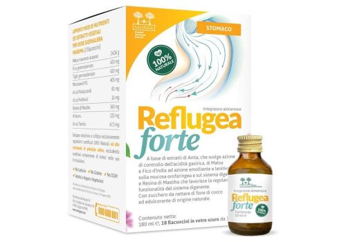 Reflugea Forte integratore per il benessere gastro-intestinale 18 flaconcini