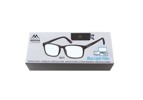 Montana Eyewear blf73 occhiale da lettura anti-luce blu +0,00