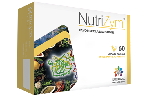 NutriZym integratore per favorire la digestione 60 capsule